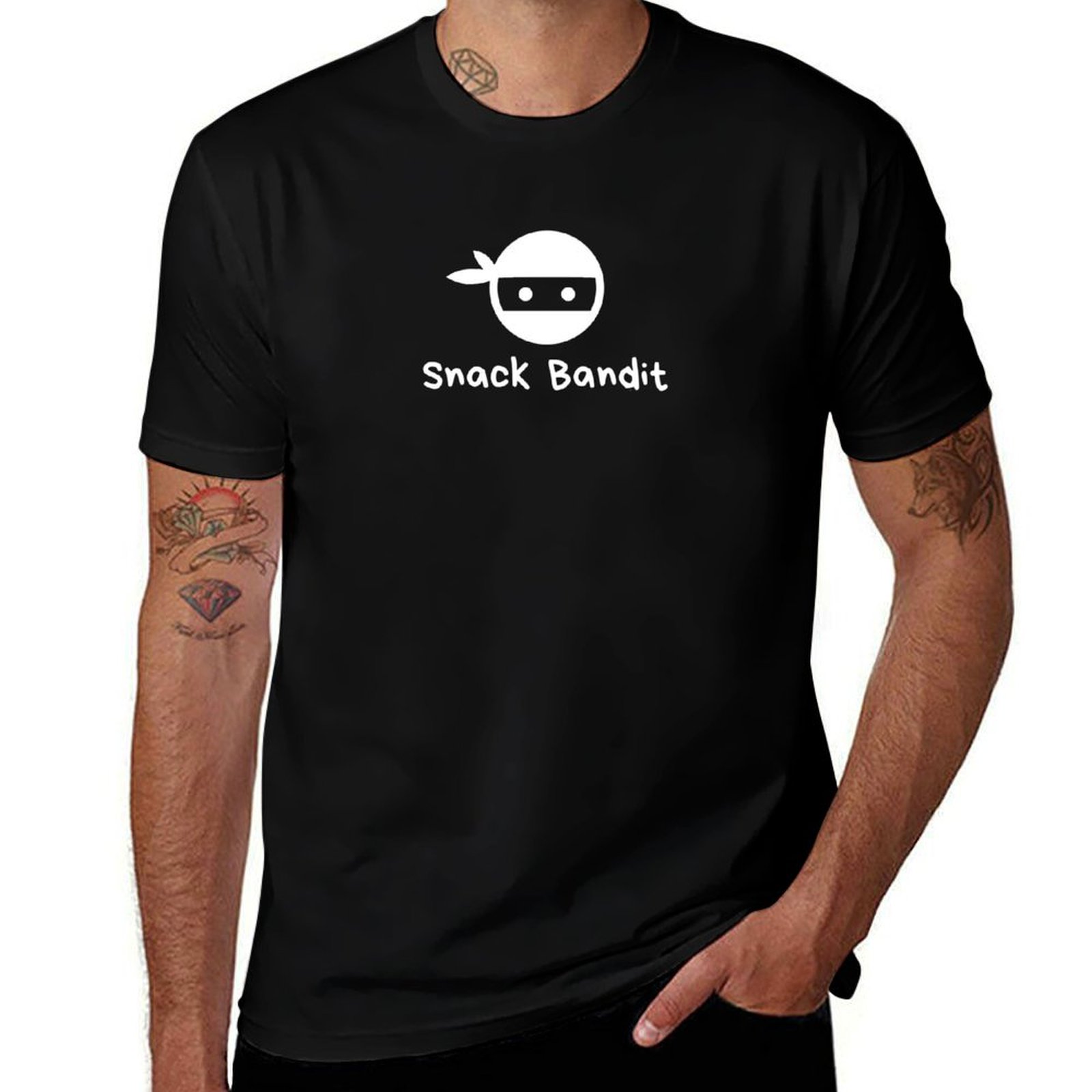 Food Snacks Background - Snack Bandit Funny Kids Hungry Thief