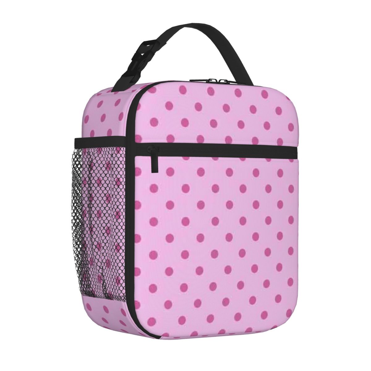 Bestselling Pink Polka Dot On  - Food Snacks Background recension och pris