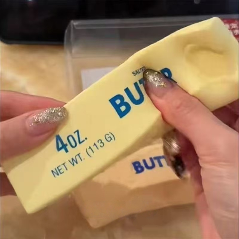 1Pc Butter Squeeze Toy For Adu - Food & Snacks Coloring Book Bold & Easy recension och pris